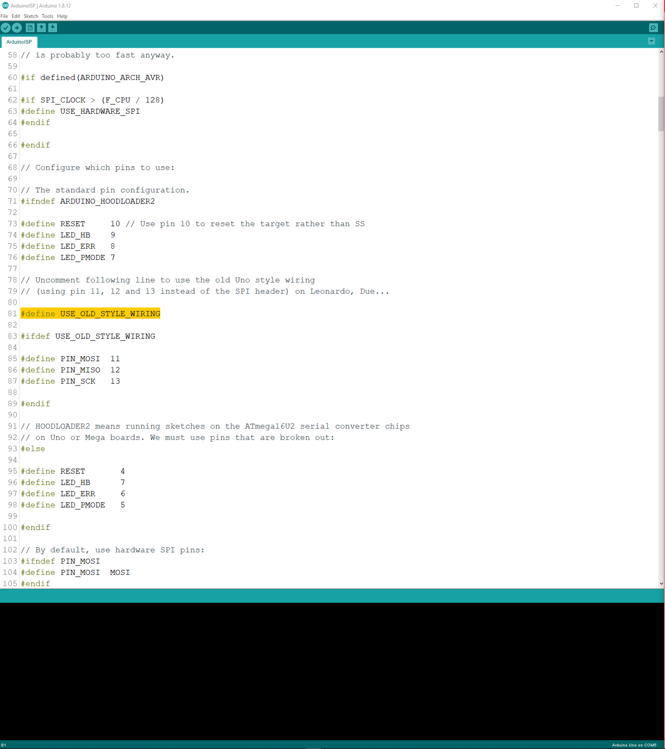 Process: Modify the programmer code according to the wiring